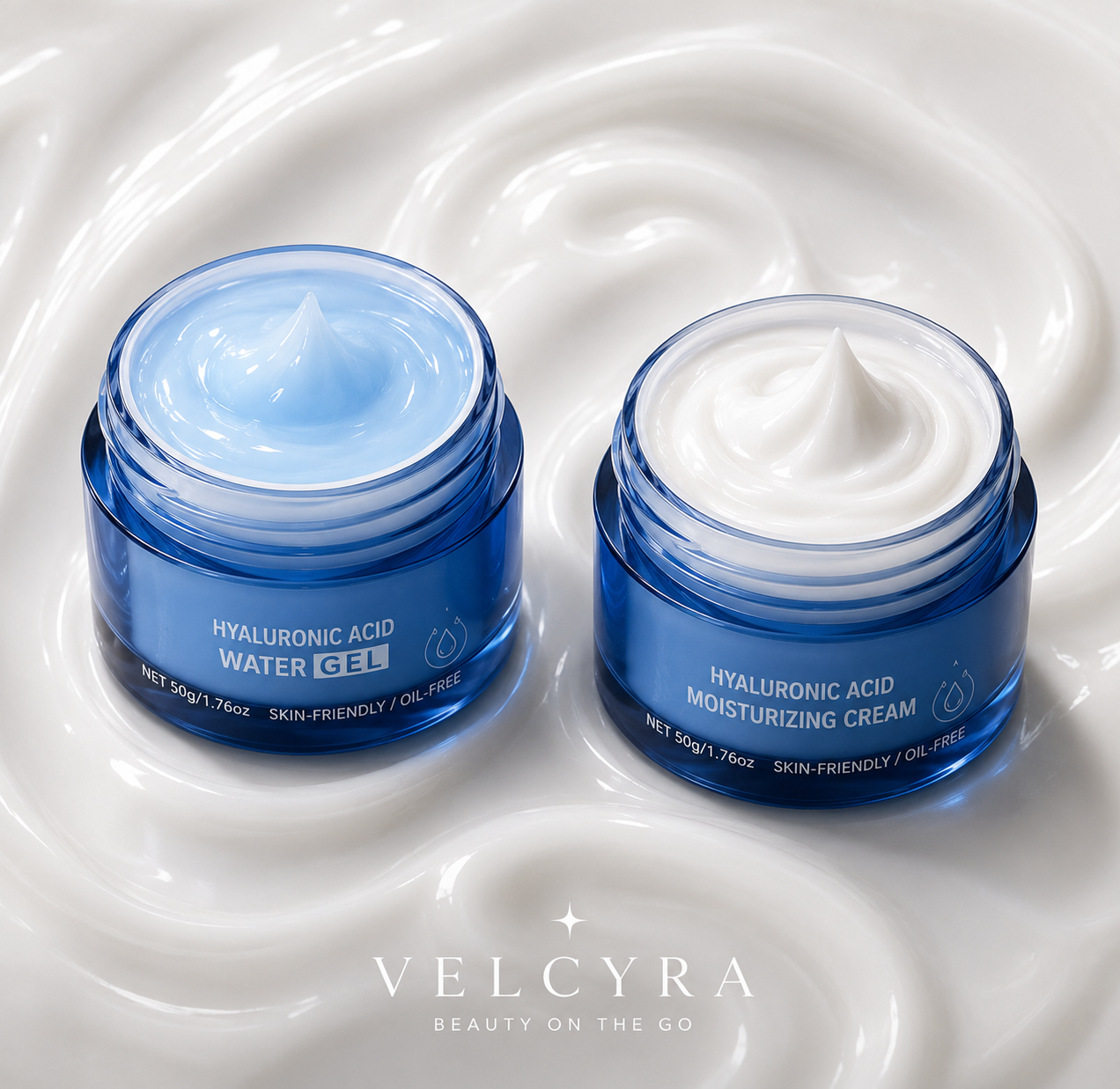 Velcyra™ Dew™ Hydrating Water Gel & Nourishing Moisturizing Cream
