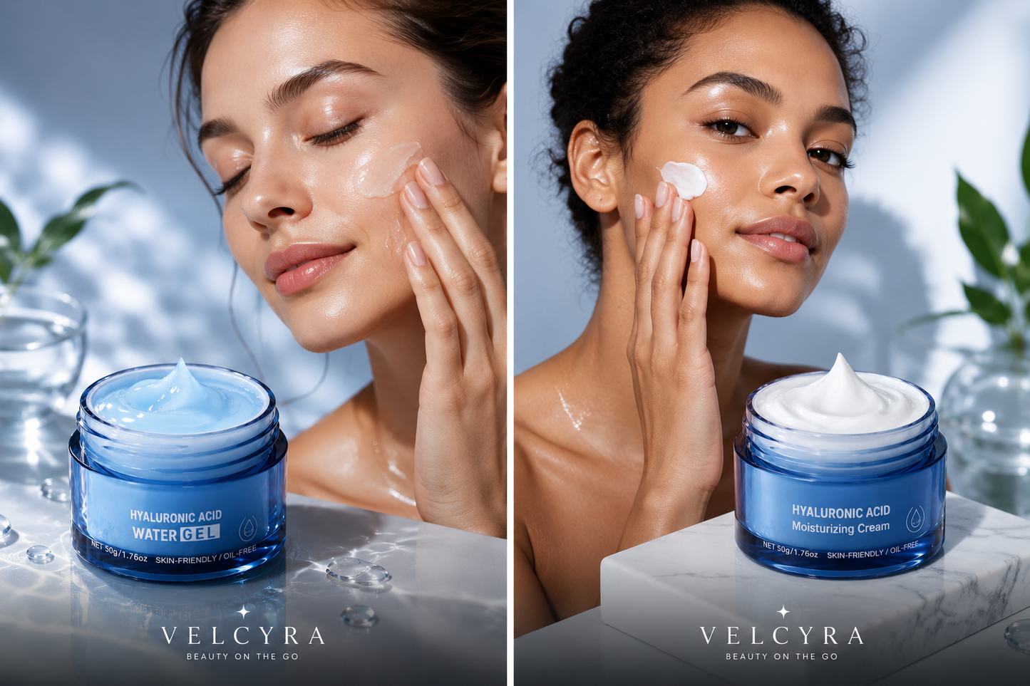 Velcyra™ Dew™ Hydrating Water Gel & Nourishing Moisturizing Cream