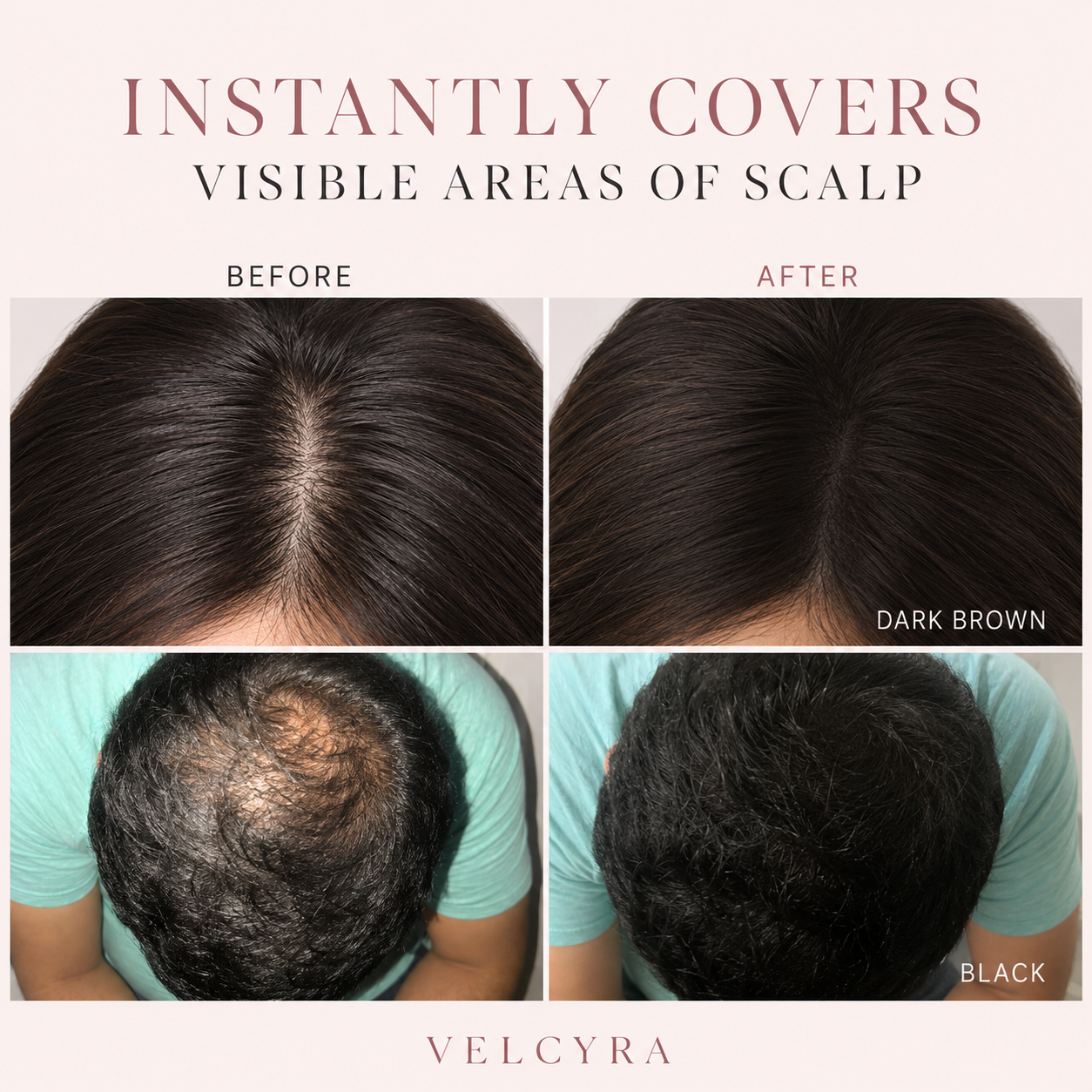 Instant Hairline Concealing Powder