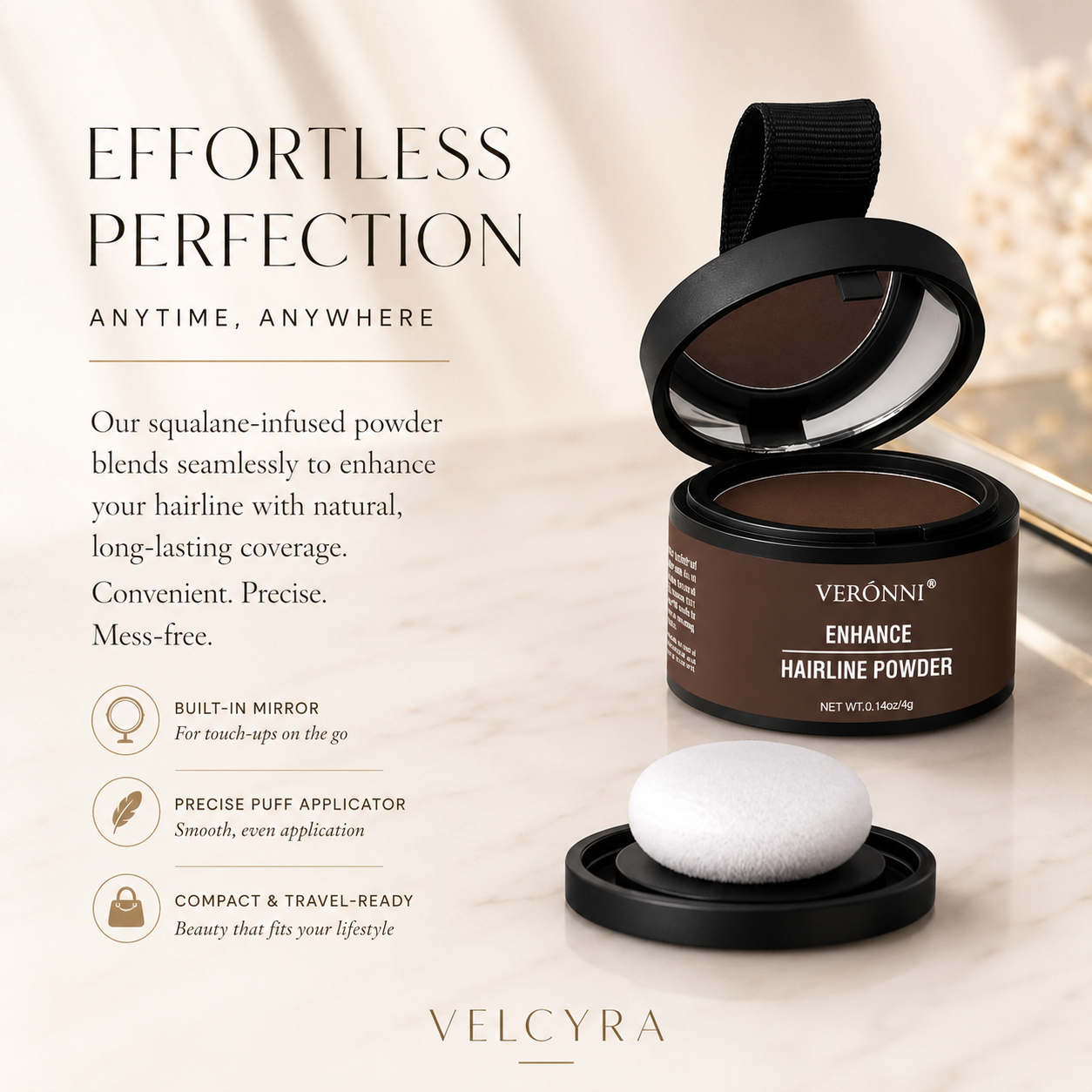 Instant Hairline Concealing Powder