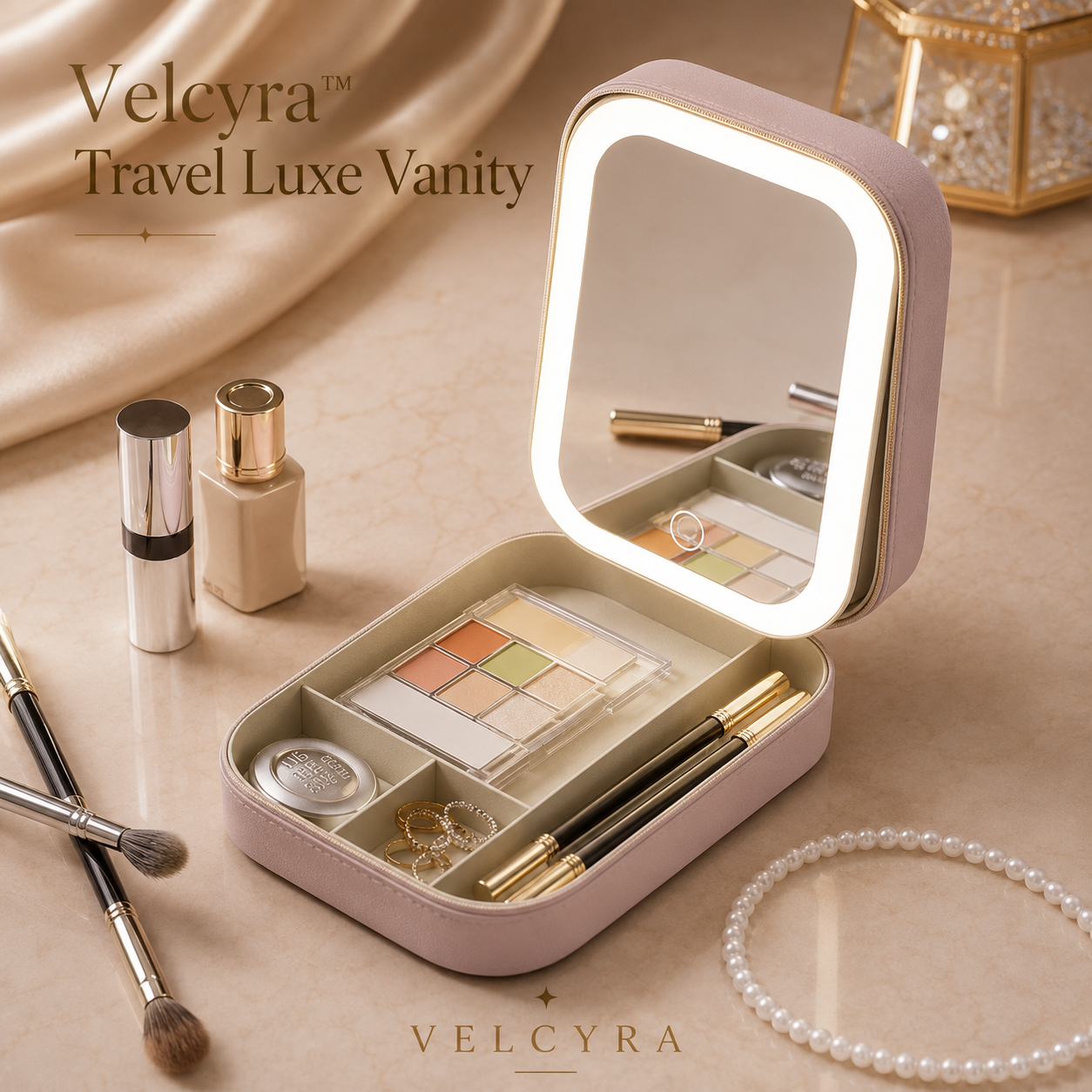 Velcyra™ Travel Luxe Vanity