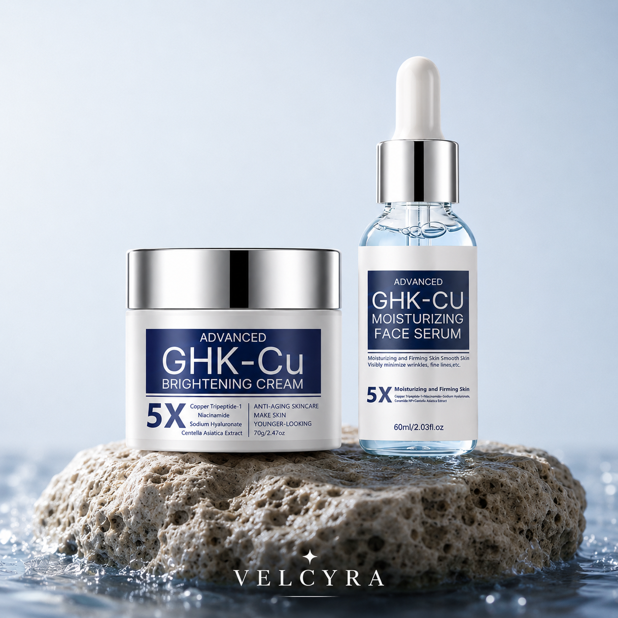 Velcyra™ Renew™ GHK-CU Copper Peptide Collection