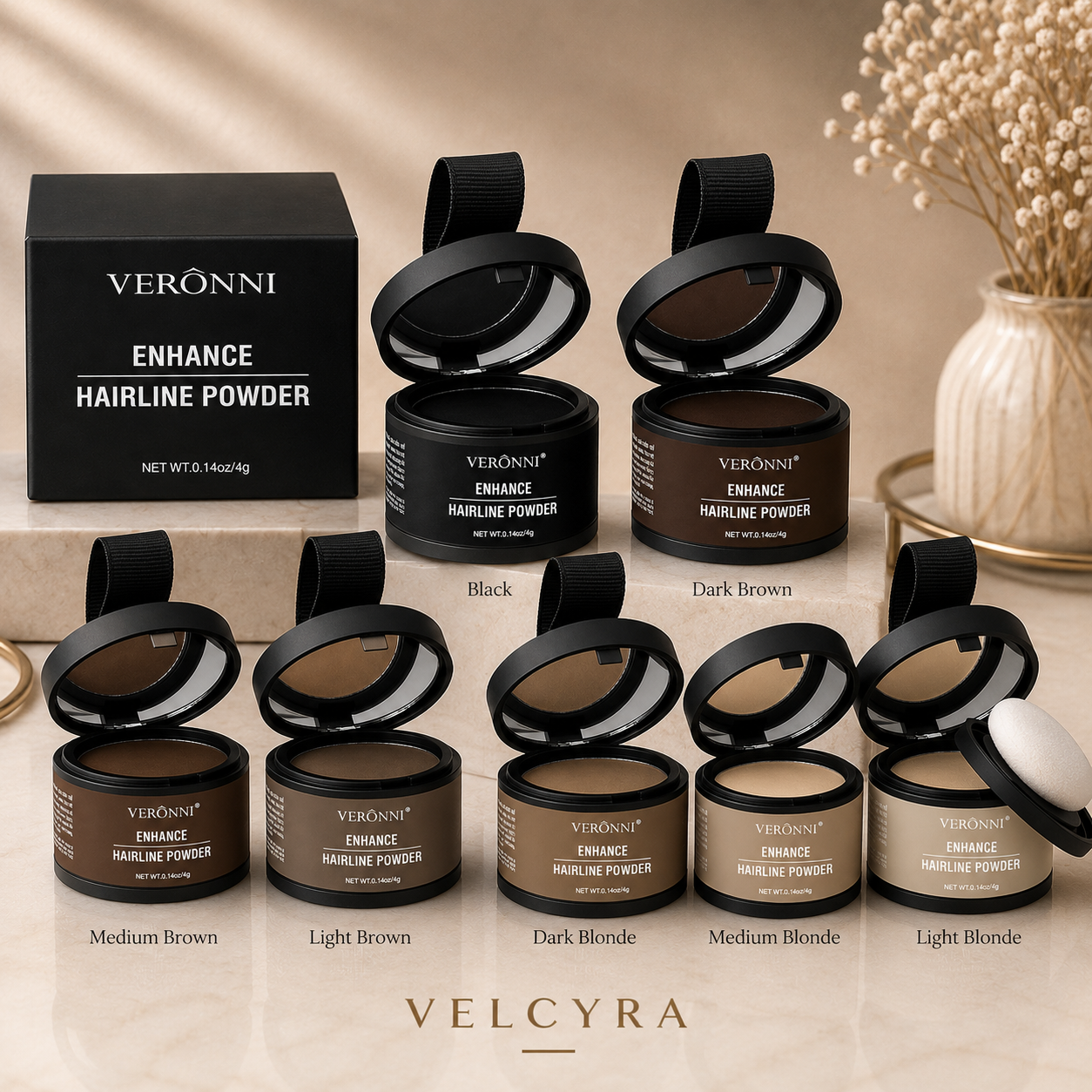 Instant Hairline Concealing Powder