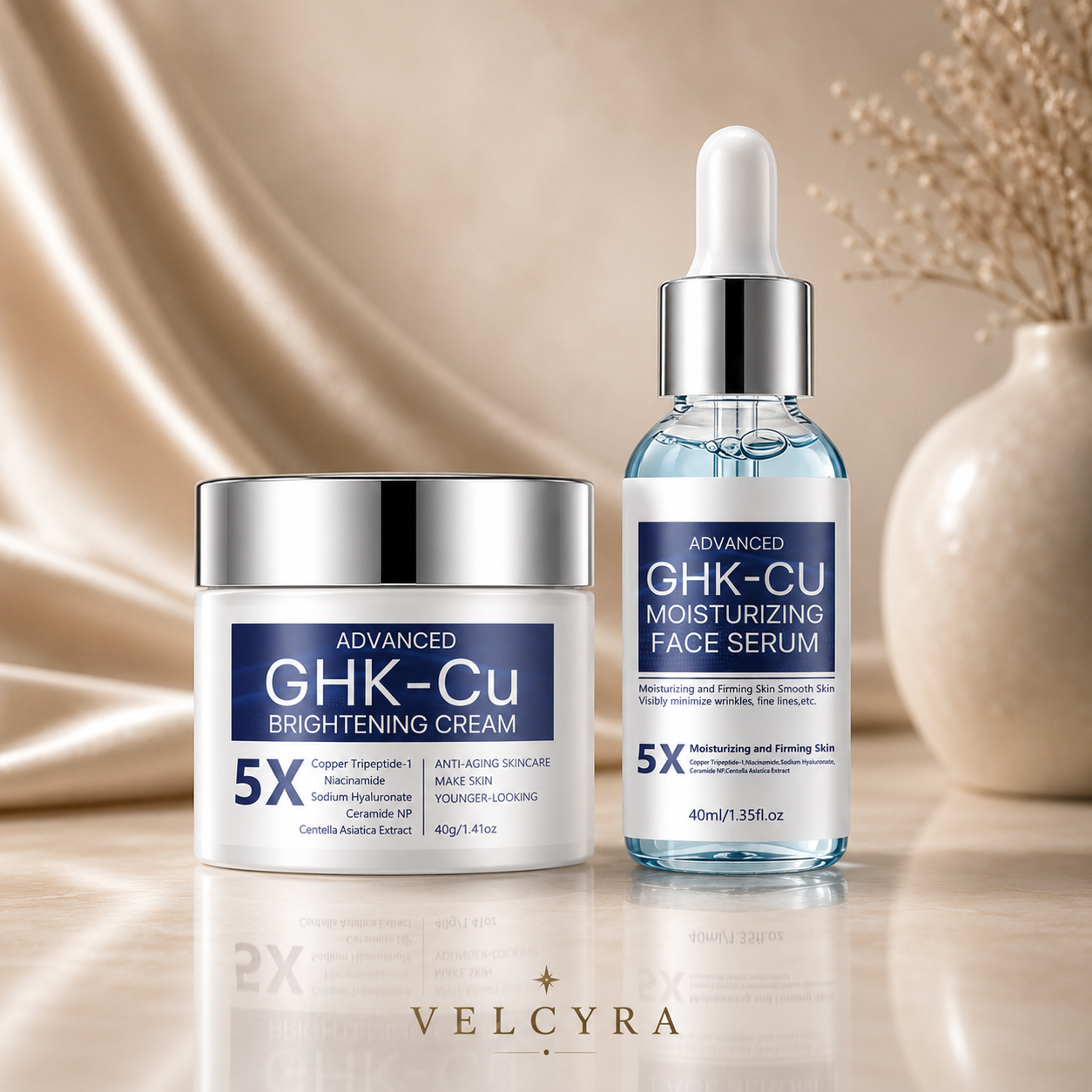 Velcyra™ Renew™ GHK-CU Copper Peptide Collection