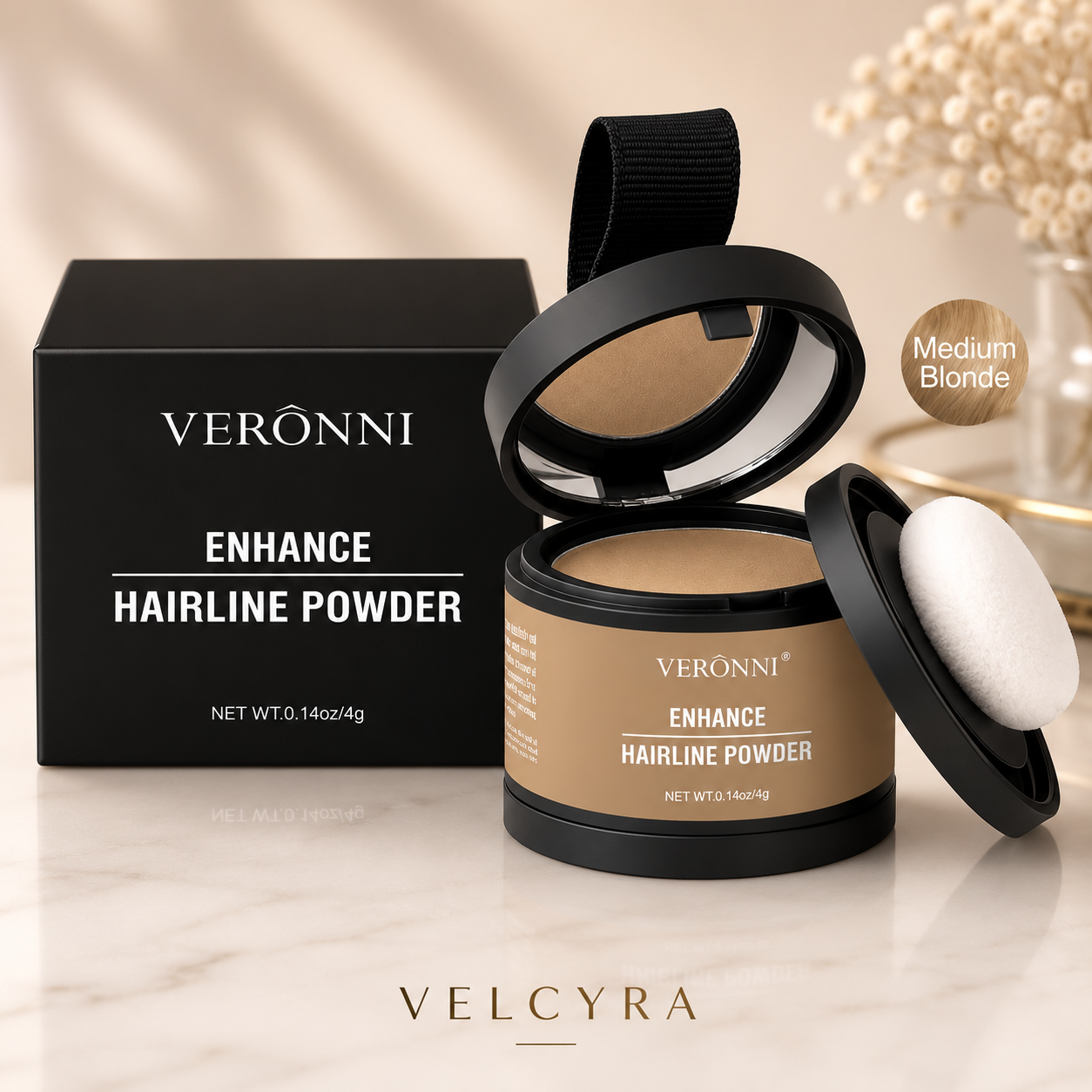 Instant Hairline Concealing Powder